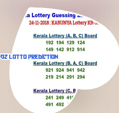 Australia lotto prediction today