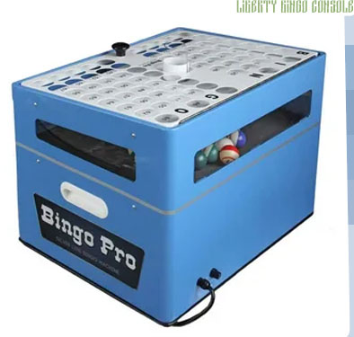 Bingo blower machine table top