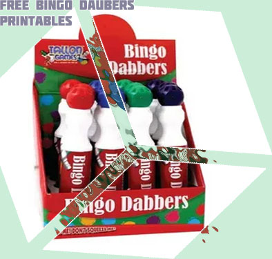 Bingo dabber set