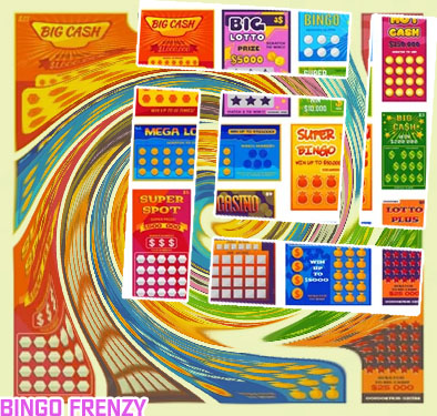 Bingo lottery ticket