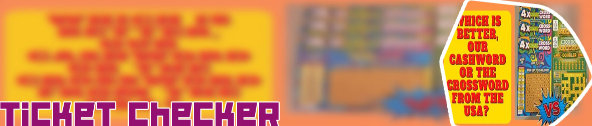 Check lottery tickets