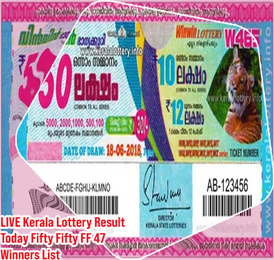 Kerala state lottery result live