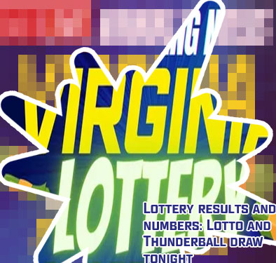Lottery numbers live tonight