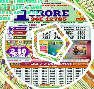 Today baba ijebu lotto result
